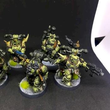 PLAGUE MARINES DEATH GUARD WARHAMMER 40k by juanlurockerman