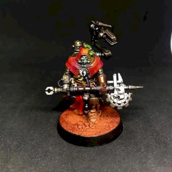 Tech-Priest Enginseer ADEPTUS MECHANICUS WARHAMMER 40k by juanlurockerman