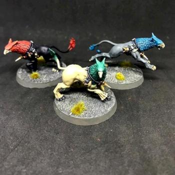 3X Gryph Hounds STORMCAST ETERNALS WARHAMMER AOS by juanlurockerman