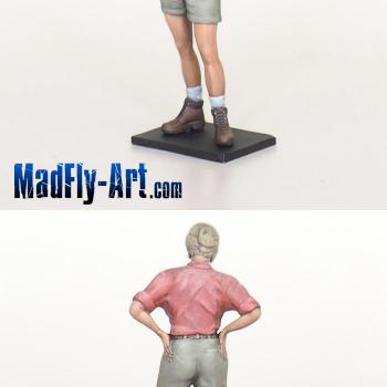 Dr. Ellie Sattler (Jurassic Park) by MadFlyArtStudio