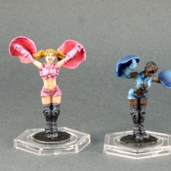 Dreadball Cheerleaders by Voltar.79