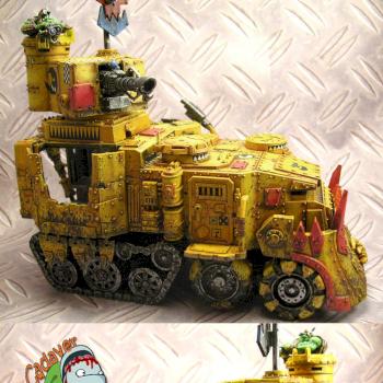 Space Orks Bad Moons Battlewagon by Home Of CadaveR