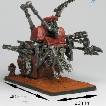 Adeptus Mechanicus Forge Knight WIP (Epic 6mm scale) by Glyn Green