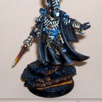 Eldar farseer with spear by Faenwulf