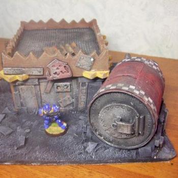 Ork's tank by Arny