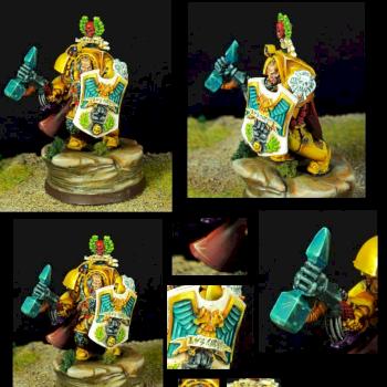 captain LYSANDER from the Imperial Fist by Maldito Duende