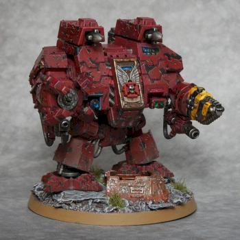 Space Marines Templars of Blood Ironclad Dreadnought 2/2 by gimiak