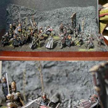 lotr The Last Alliance Diorama by Asteriks