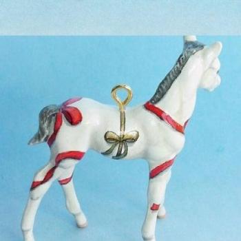 Christmas Gift Foal Ornament by vincegamer