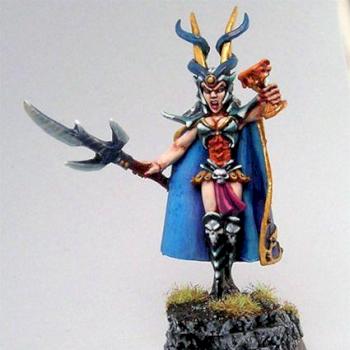 Dark Elf Sorceress by heroesgames