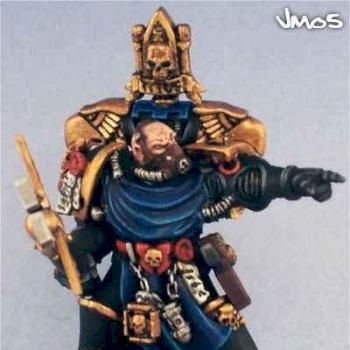 Ultramarines Chaplain Marcus Titus by jokersminiatures