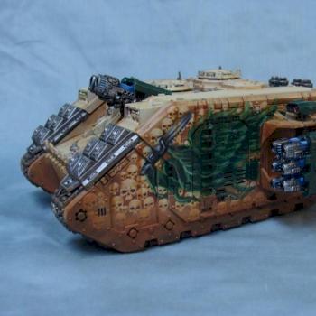 Dark Angels Death Wing tank by paintslinger