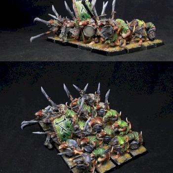 Skaven Clanrats small unit by kommissar Manul