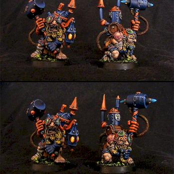 Space Boar Dwarf Grey Hunters w/ Power Weapons by HodRod