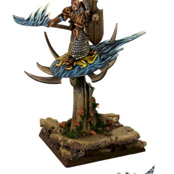 Chaos Lord of Tzeentch on Disc by precinctomega