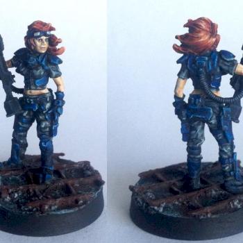 Female Firebrand Conscript by Caillte