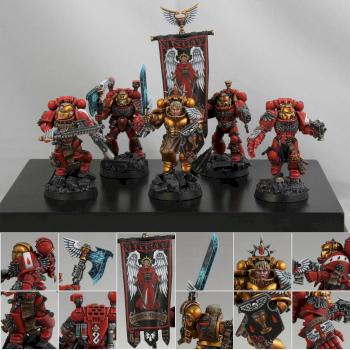 Blood Angels Honour Guard (Gold, UK GD 2012) by glazed over