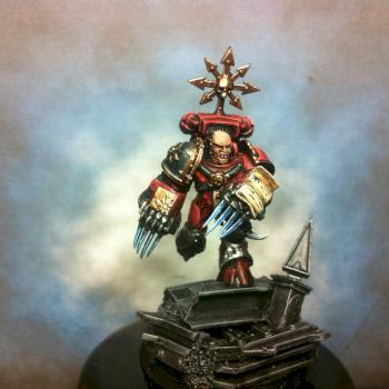 Word Bearers Chaos Lord by That Other Guy