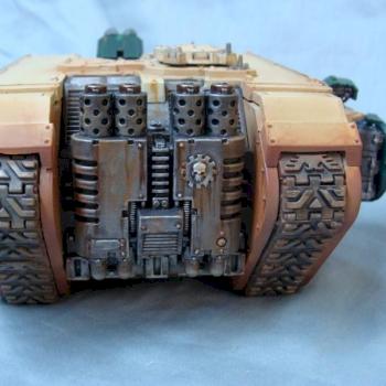 dark Angels Death Wing tank by paintslinger