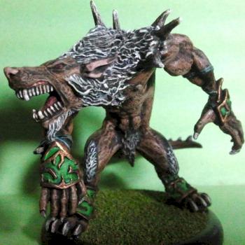 Circle Of Orboros: Classic Feral Warpwolf by Painnsufferin