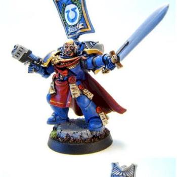 Ultramarine Commander by bayushi