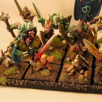 Chaos Warrior Unit by The Nameless