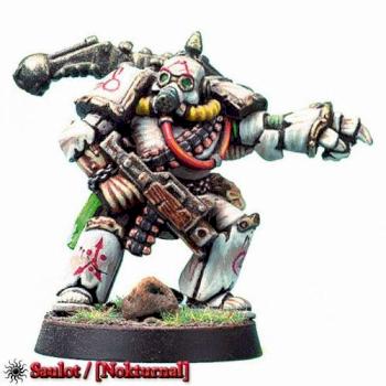 Nurgle Deathguard plaguemarine sergeant by saulot