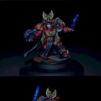 Space Hulk Sergeant Lorenzo by Flameon