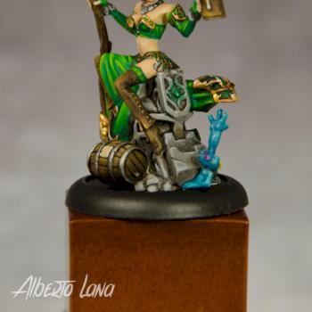 Druid Gone Wilder, exclusive Orboros miniature from Hordes by TrollPainter