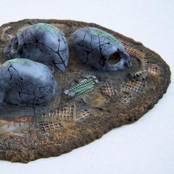 TERRAIN SCENERY DESECRATED SACRED GROUND-NECROLAD by philydorf