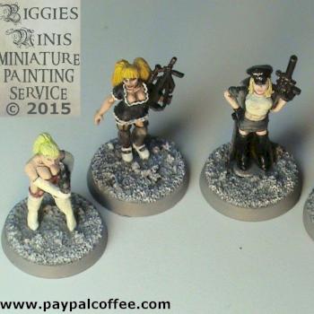 Four SV015 MISTRESS TRUDES STREET GIRLS by Biggiesminis