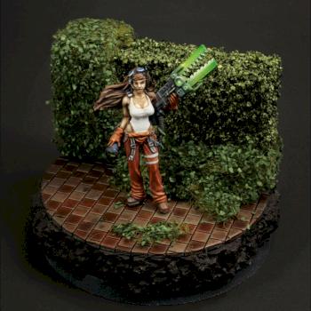 Pamela Gardener - Diorama - by Ceron