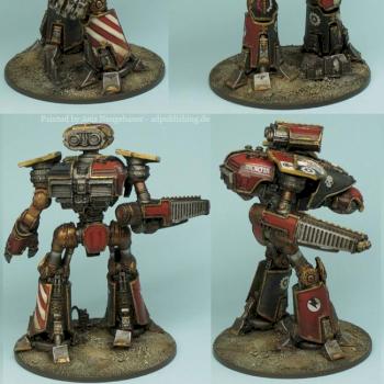 Epic scale Reaver Titan Legio Mortis by Agis