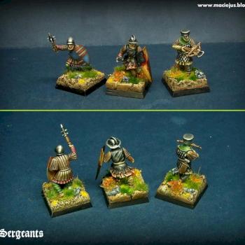 Foot Sergeants 28mm by Maciejus_exe