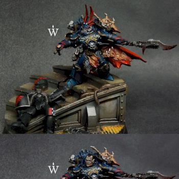 Sevatar First Captin of the Night Lords by WarmasterPainting