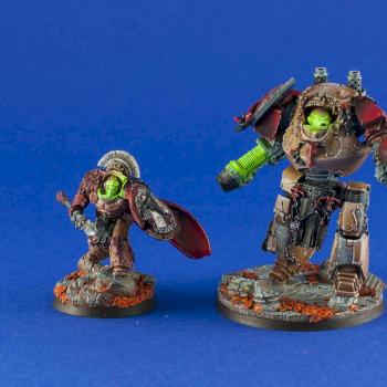 Minotaurs Contemptor Dreadnought & Asterion Moloc by Screwdriver