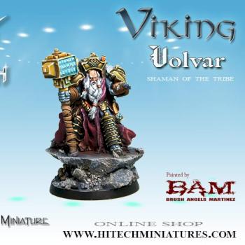 Volvar - Shaman of the Tribe by hitechminiatures2