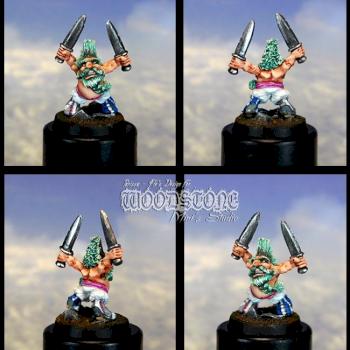 Dancing Dwarf 1 by Woodstone