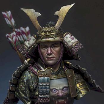 Samurai bust by Lynx