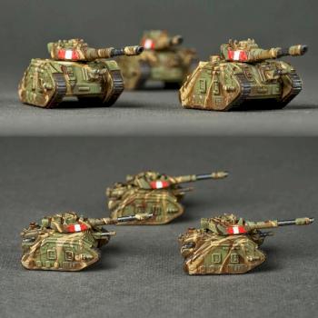 Vanquisher Battle Tank - 6th Catachan Armoured Company - Epic Scale by uzmnetosere