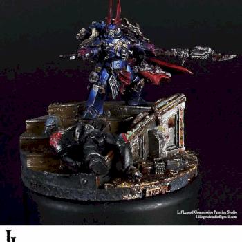 Sevatar Prince of Crows Horus Heresy Night Lords In Midnight Clad by lilloser