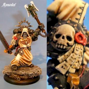 Dark Angels Chaplain Asmodai by daBelzebub