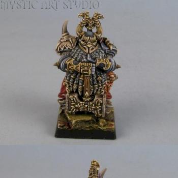 AoW Chaos Dwarf Lord by Benesz