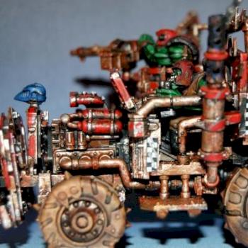 Ork Trukk - Weathering by Kester