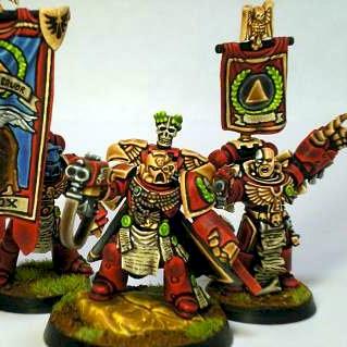 Blood Angels Command by Monkeysplitters