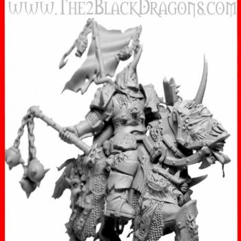 Fantasy Chaos Nurgle Chaosritter warriors Knights by The 2 Black Dragons