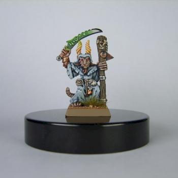 Old School Warhammer Fantasy Skaven Grey Seer by Wicksy