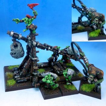 Orcs & goblins rock lobber by axia