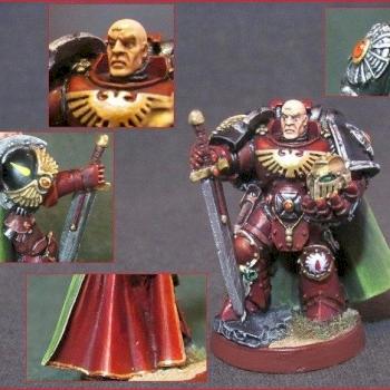 Flesh Tearers Space Marine Captain by Kuzmich