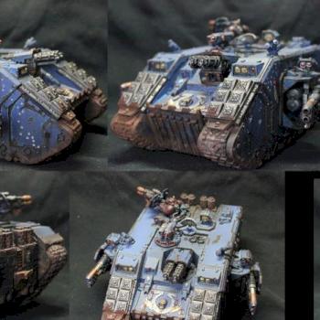 Ultramarine landraider redeemer by ichibanpainting